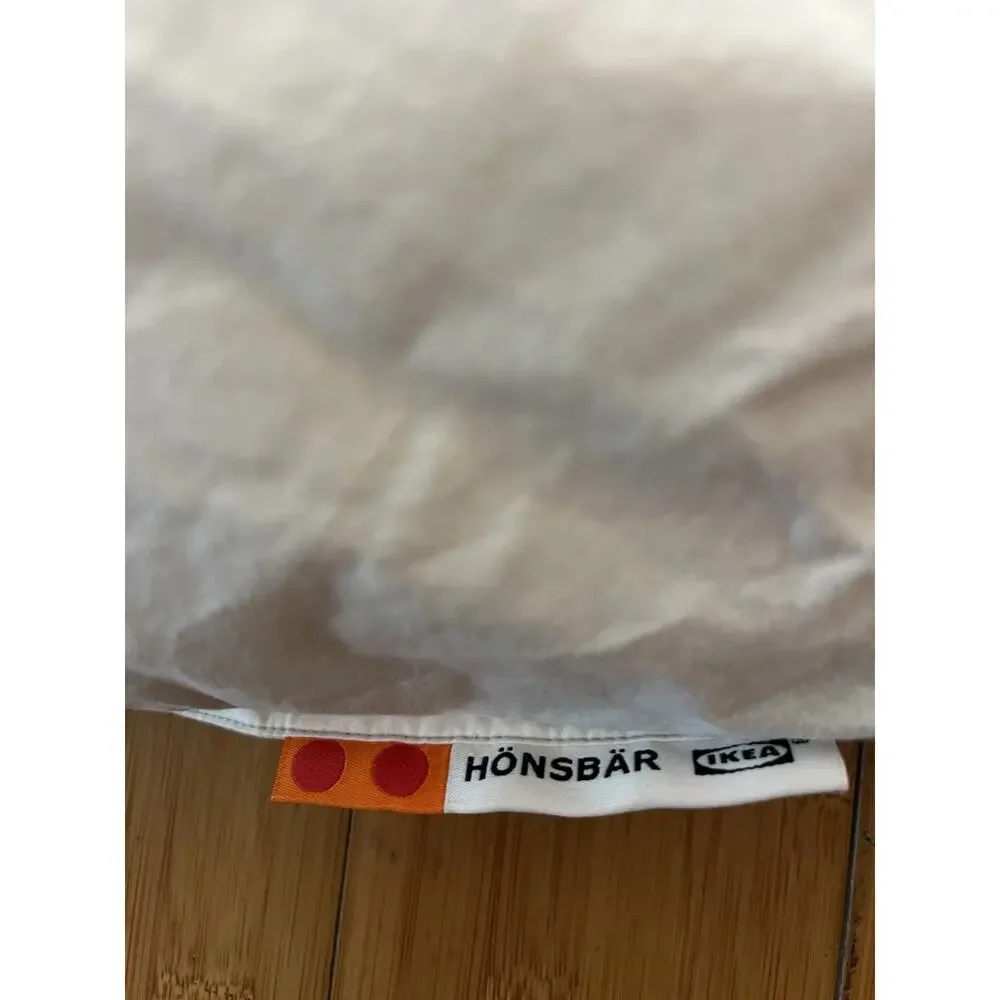Honsbar Down Duvet Insert From IKEA White Twin XL Queen feathers and down 80x58